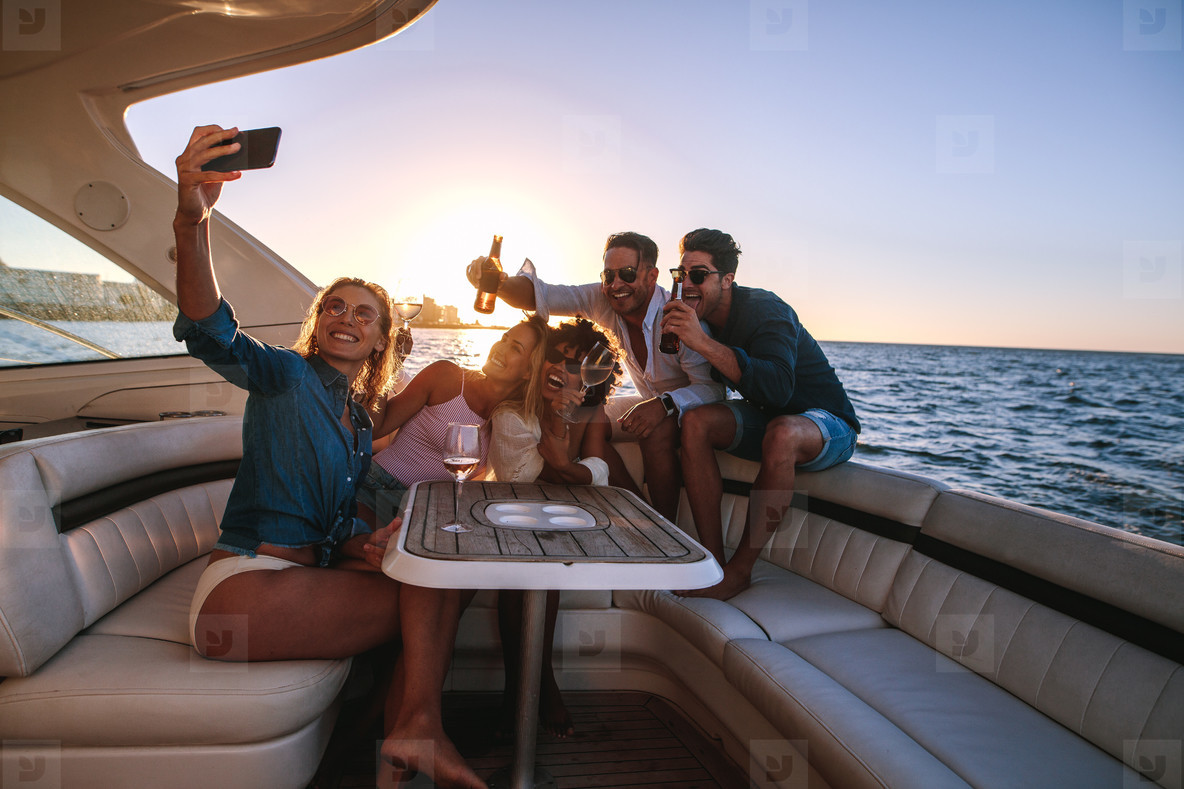 People on boat