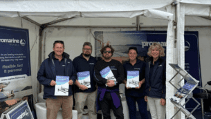 Promarine team at crickboat show 2025
